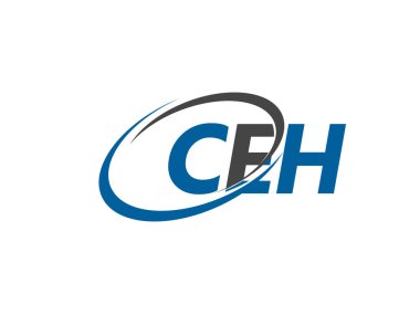 CEH harfi modern zarif logo tasarımı 