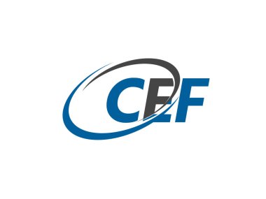 CEF mektubu modern zarif logo tasarımı 