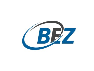 BEZ logosu, tasarım, vektör illüstrasyonu