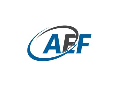 AEF logosu, tasarım, vektör illüstrasyonu