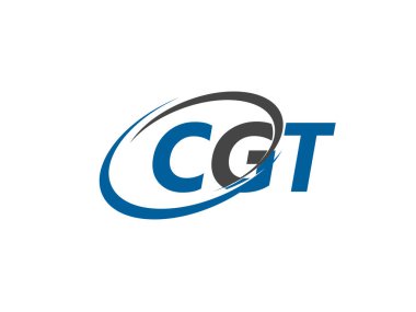 CGT logosu, tasarım, vektör illüstrasyonu