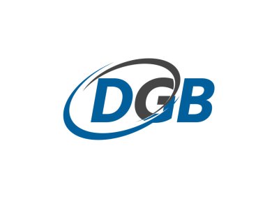 DGB logosu, tasarımı, vektör illüstrasyonu