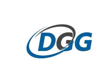 DGG logosu, tasarım, vektör illüstrasyonu