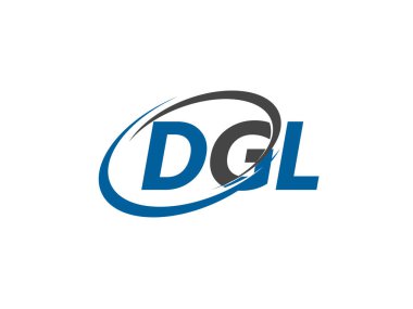 DGL logosu, tasarım, vektör illüstrasyonu