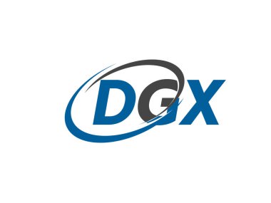 DGX logosu, tasarım, vektör illüstrasyonu