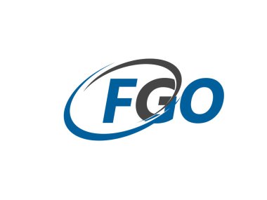 FGO logosu, tasarım, vektör illüstrasyonu