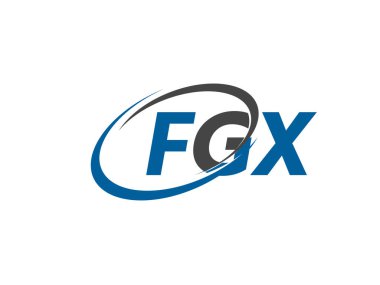 FGX logosu, tasarım, vektör illüstrasyonu