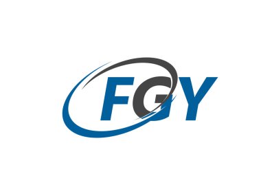 FGY logosu, tasarım, vektör illüstrasyonu