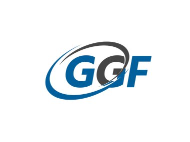 GGF logosu, tasarım, vektör illüstrasyonu
