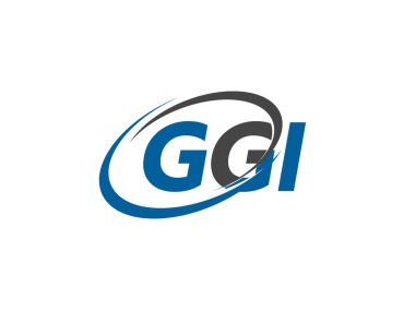 GGI logosu, tasarım, vektör illüstrasyonu