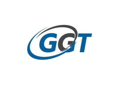 GGT logosu, tasarım, vektör illüstrasyonu