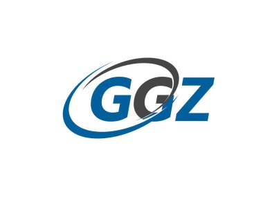 GGZ logosu, tasarım, vektör illüstrasyonu