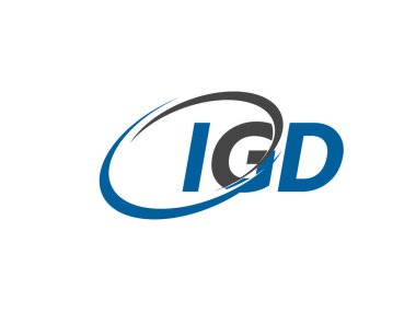 IGD logosu, tasarım, vektör illüstrasyonu