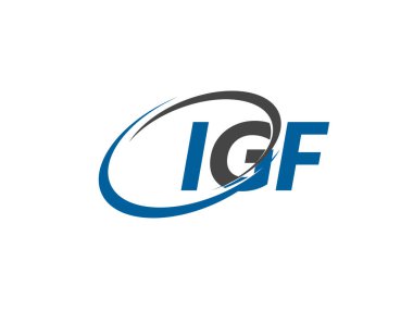 IGF logosu, tasarım, vektör illüstrasyonu