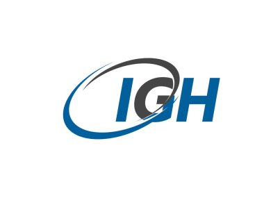 IGH logosu, tasarım, vektör illüstrasyonu