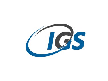 IGS logosu, tasarım, vektör illüstrasyonu