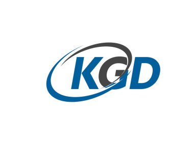 KGD logosu, tasarım, vektör illüstrasyonu
