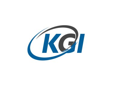 KGI logosu, tasarım, vektör illüstrasyonu
