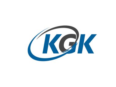 KGK logosu, tasarım, vektör illüstrasyonu