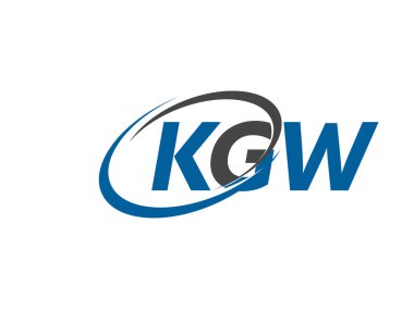 KGW logosu, tasarım, vektör illüstrasyonu