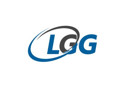 LGG logosu, tasarım, vektör illüstrasyonu