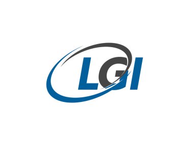 LGI logosu, tasarım, vektör illüstrasyonu