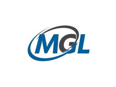 MGL logosu, tasarım, vektör illüstrasyonu
