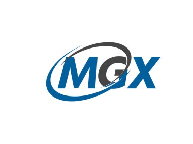 MGX logosu, tasarım, vektör illüstrasyonu