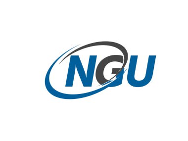 NGU logosu, tasarım, vektör illüstrasyonu