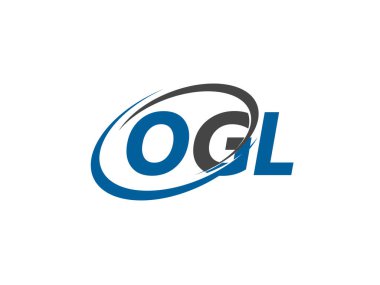 OGL logosu, tasarım, vektör illüstrasyonu