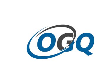 OGQ logosu, tasarım, vektör illüstrasyonu