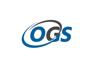 OGS logosu, tasarım, vektör illüstrasyonu