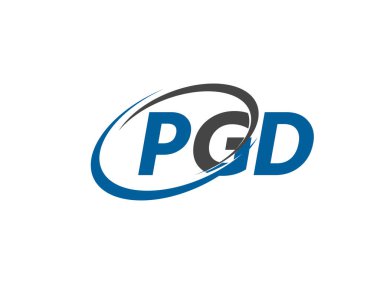 PGD logosu, tasarım, vektör illüstrasyonu