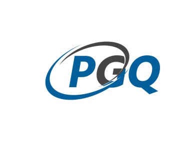 PGQ logosu, tasarım, vektör illüstrasyonu