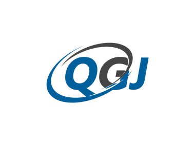 QGJ logosu, tasarım, vektör illüstrasyonu