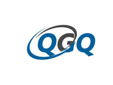 QGQ logosu, tasarım, vektör illüstrasyonu