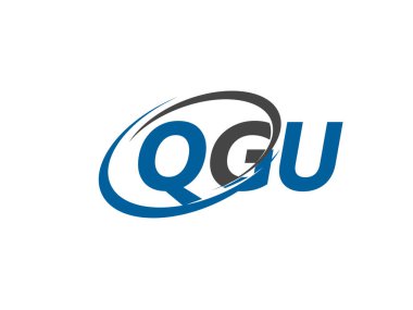 QGU logosu, tasarım, vektör illüstrasyonu