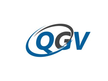 QGV logosu, tasarım, vektör illüstrasyonu
