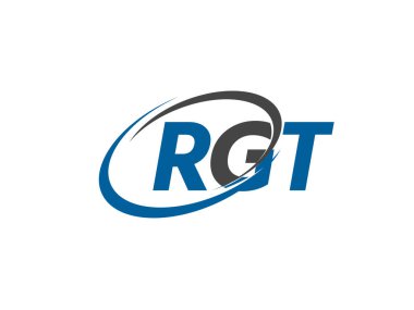 RGT harfi yaratıcı modern zarif logo tasarımı 