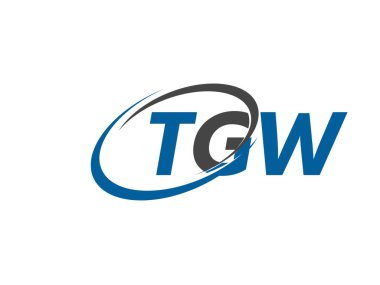 TGW harfli modern zarif logo tasarımı 