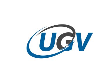 UGV harfi yaratıcı modern zarif logo tasarımı 