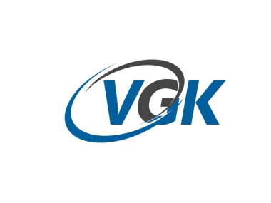 VGK harfi yaratıcı modern zarif logo tasarımı 