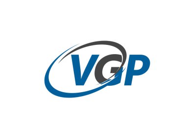VGP harfi yaratıcı modern zarif logo tasarımı 