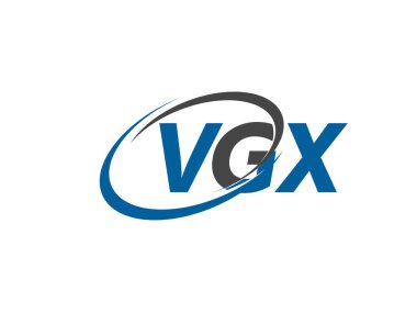VGX harfi yaratıcı modern zarif logo tasarımı 