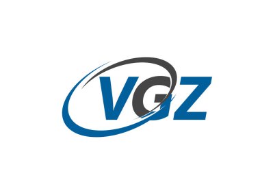 VGZ harfi yaratıcı modern zarif logo tasarımı 