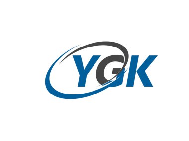 YGK harfi yaratıcı modern zarif logo tasarımı