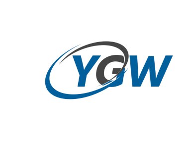 YGW harfli modern zarif logo tasarımı