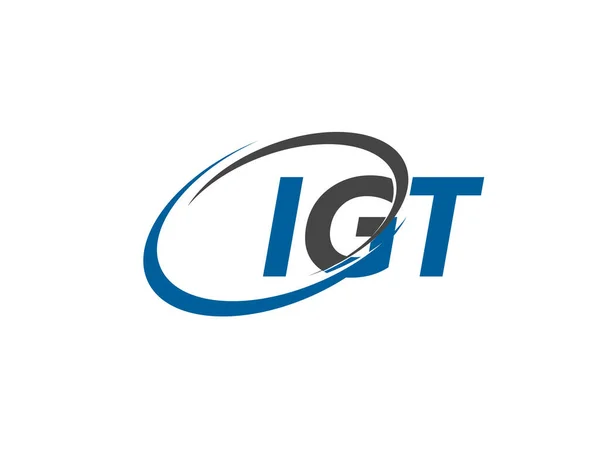 Logo Igt Design Vektorová Ilustrace — Stockový vektor
