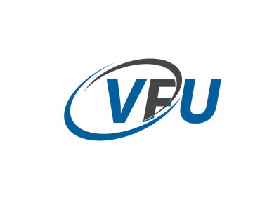 VFU harfli modern zarif logo tasarımı