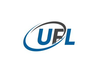 UFL harfi yaratıcı modern zarif logo tasarımı